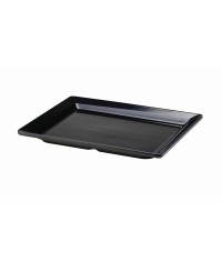 Black Melamine Platters